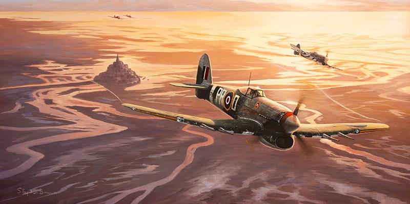 Typhoons Over Normandy by Stephen Brown