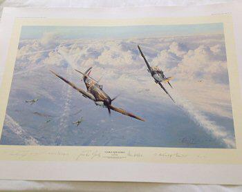 Lithograph Combat Over the Reich by Robert Taylor - #261 of 750