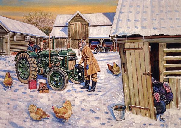 The Great Escape - Farming Christmas Card F019