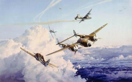Hostile Sky by Robert Taylor - Bargain Print