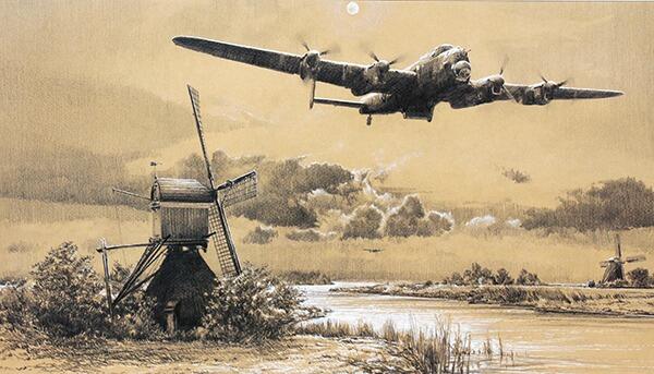 Inbound to Target by Robert Taylor - Bargain Print