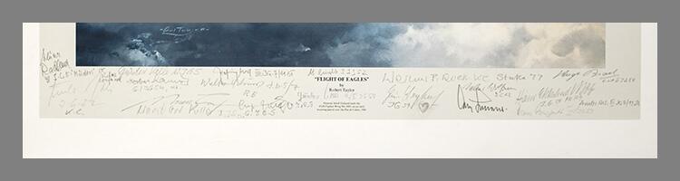 Flight of Eagles by Robert Taylor - Multi Signed