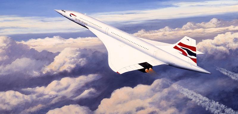 Concorde - The Pride of Britain by Stephen Brown - Greetings Card C064