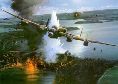 Operation Chastise by Robert Taylor - Dambuster Greetings Card RT13