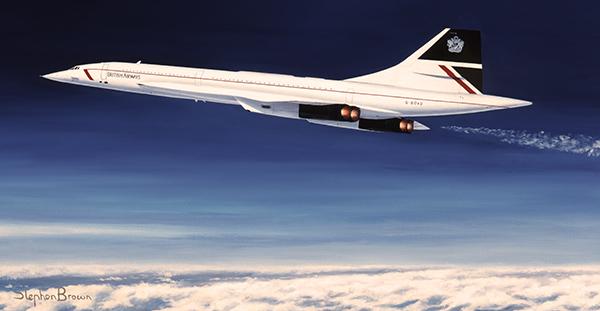 Les Scott - Concorde Pilot Signature LOTA11