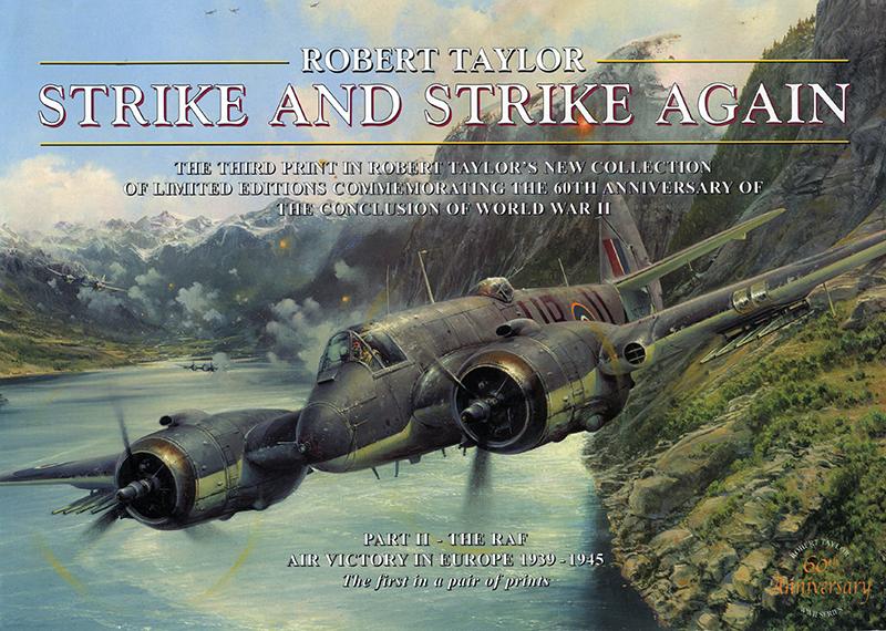Strike And Strike Again by Robert Taylor - Sales Brochure - Grade A