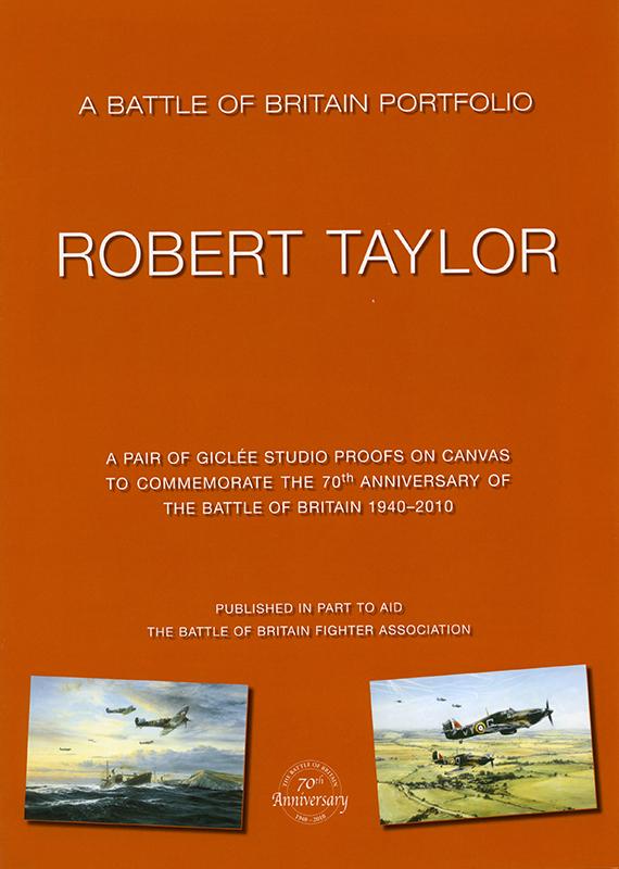 Battle of Britain - Giclee - Robert Taylor - Sales Brochure - Grade A