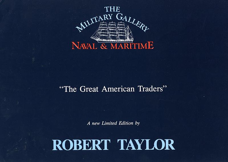 The Great American Traders by Robert Taylor - Sales Brochure - Grade B