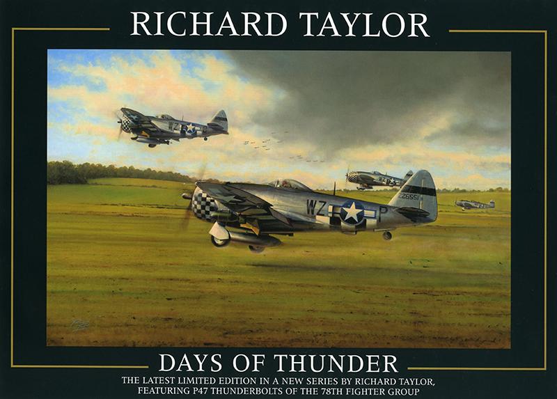 Days of Thunder by Richard Taylor - Sales Brochure - Grade A