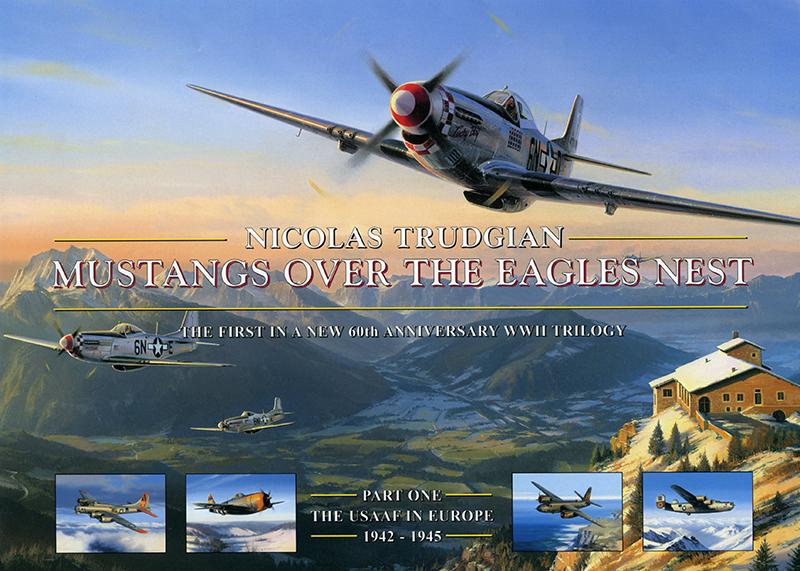 Mustangs Over The Eagles Nest - Nicolas Trudgian - Brochure - Grade A