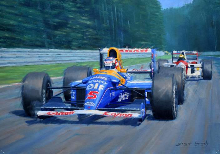 Champion Elect - Nigel Mansell Williams F1 Greetings Card S009