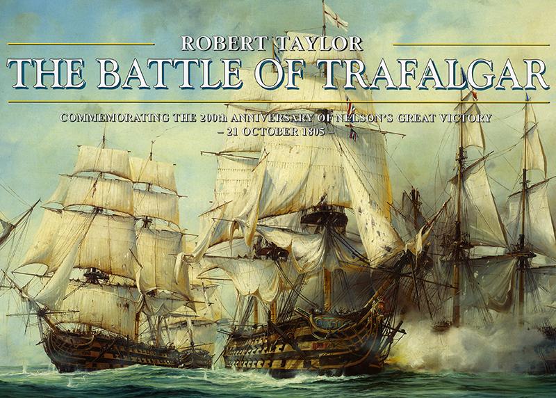 The Battle of Trafalgar by Robert Taylor - Sales Brochure - Grade B