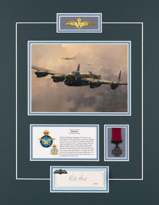 THE VICTORIA CROSS EDITION - BILL REID VC RAF Pilot Signature - R2003