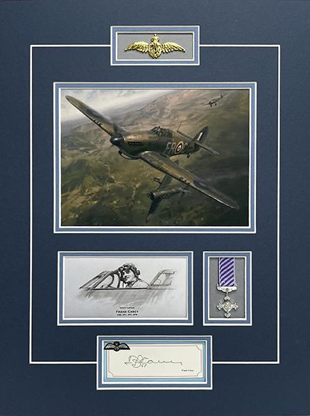 FRANK CAREY - RAF Pilot Signature - RAFF22