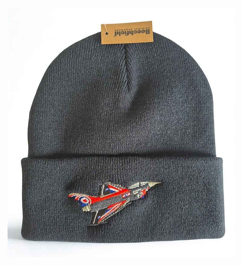 RAF Typhoon FGR4 Blackjack Beanie Hat - Graphite Grey