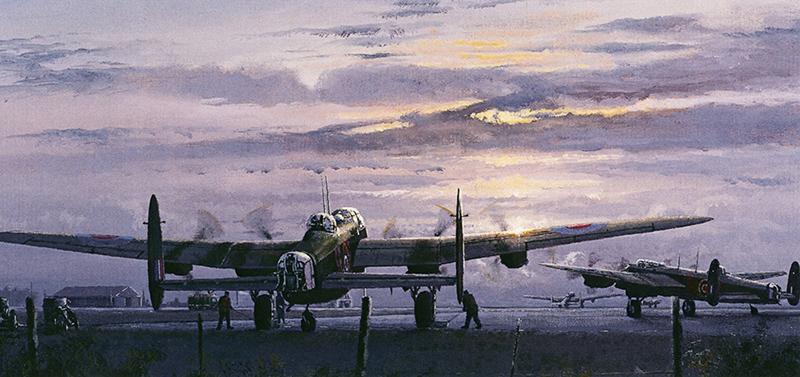 Operations On by Philip West - Lancaster Greetings Card M457