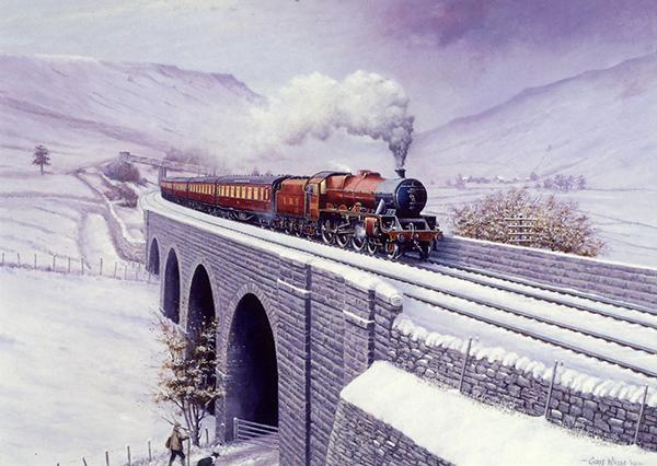 Christmas Jubilee - Railways Christmas Card R004