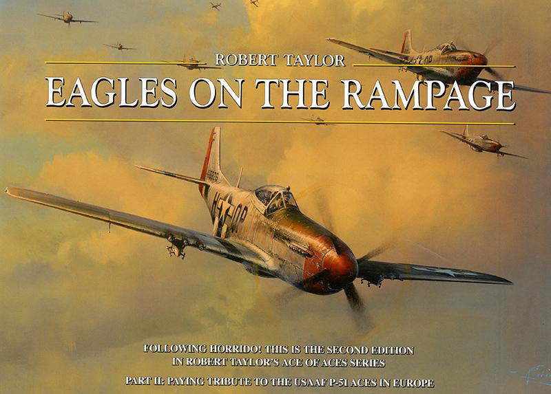 Eagles On the Rampage by Robert Taylor - Sales Brochure - Grade A
