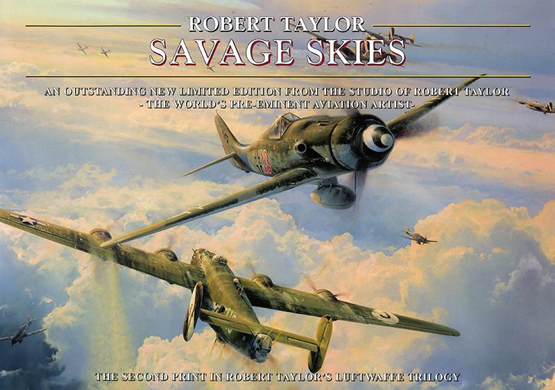 Savage Skies by Robert Taylor - Sales Brochure - Grade A