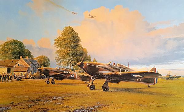 Front Line Hurricanes by Robert Taylor