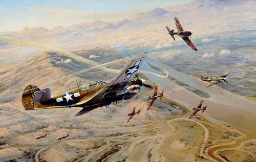 Fighting Tigers by Robert Taylor