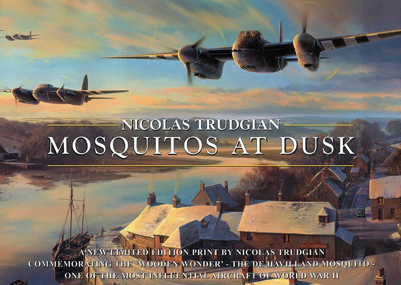 Mosquitos At Dusk by Nicolas Trudgian - Sales Brochure