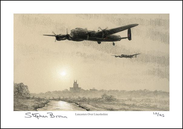 Lancasters Over Lincolnshire - LE19