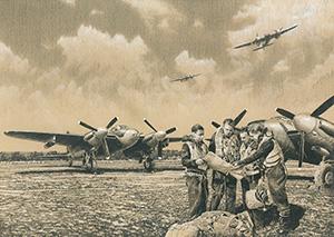 NEW FROM RICHARD TAYLOR - PRE-FLIGHT BRIEFING - RAF MOSQUITOS