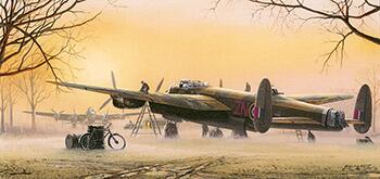 Lancasters at the Ready - Christmas card