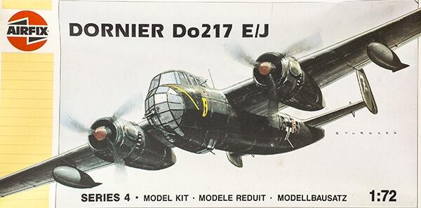 Dornier Do217 E/J - WW2 Luftwaffe Bomber - Airfix kit 1:72 - Preowned