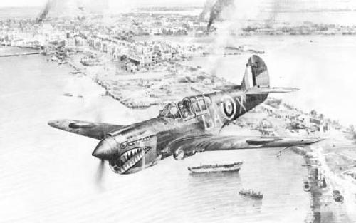 Desert Sharks by Robert Taylor - Pencil Drawing - Bargain Print