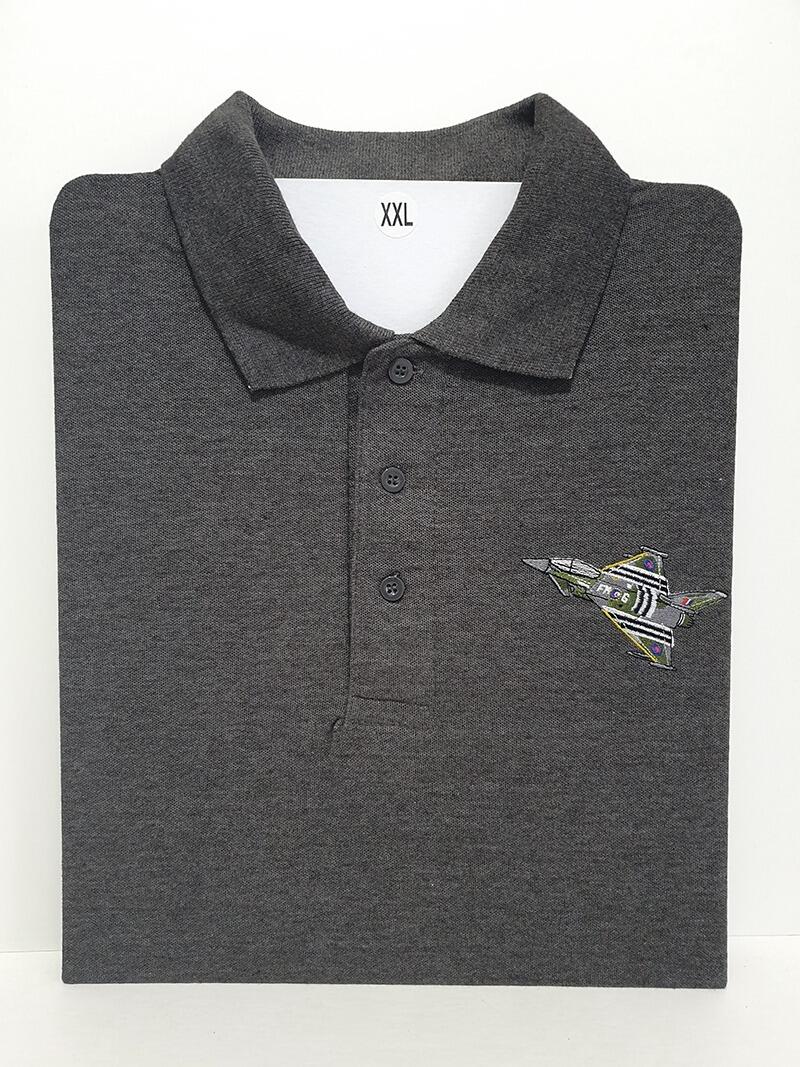 Typhoon FGR4 Moggy Polo Shirt - Black