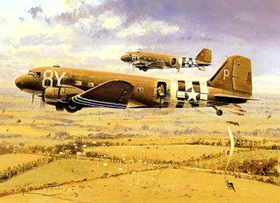 Into Battle by Robert Taylor - Hurricane Greetings Card RT1