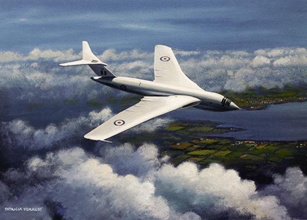The Last of the V Bombers by Patricia Forrest - RAF Victor Card M187