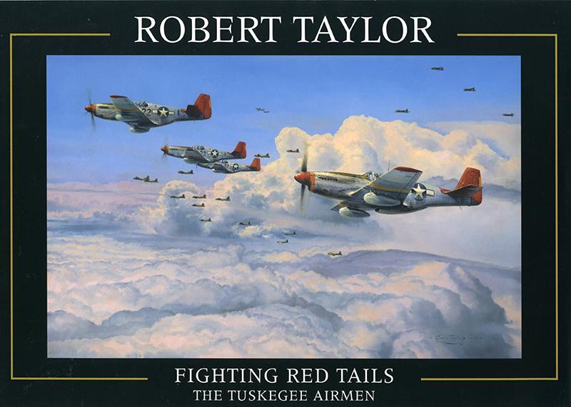Fighting Red Tails by Robert Taylor - Sales Brochure - Grade A