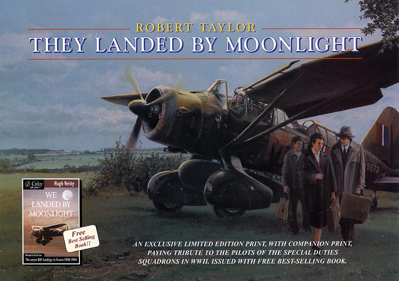 They Landed By Moonlight by Robert Taylor - Sales Brochure - Grade A