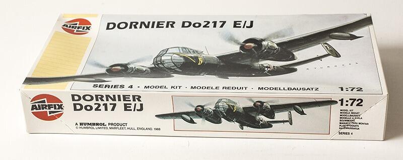 Dornier Do217 E/J - WW2 Luftwaffe Bomber - Airfix kit 1:72 - Preowned