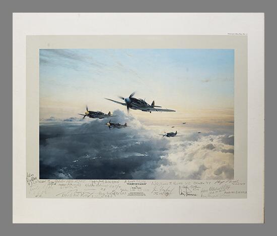 Flight of Eagles by Robert Taylor - Multi Signed