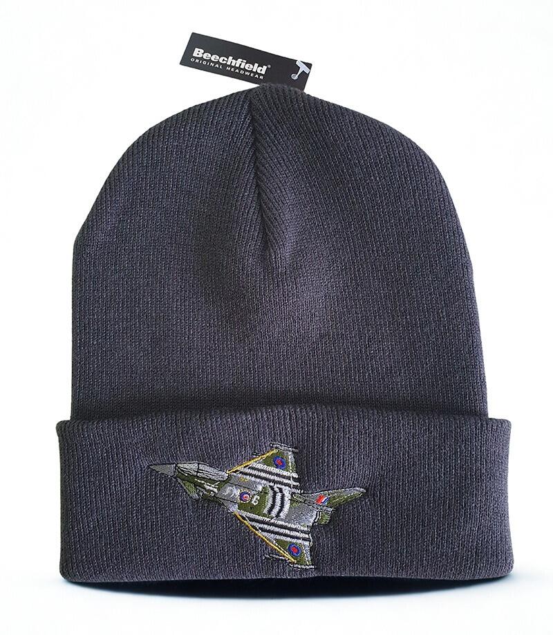 RAF Typhoon FGR4 Moggy Beanie Hat - Graphite Grey