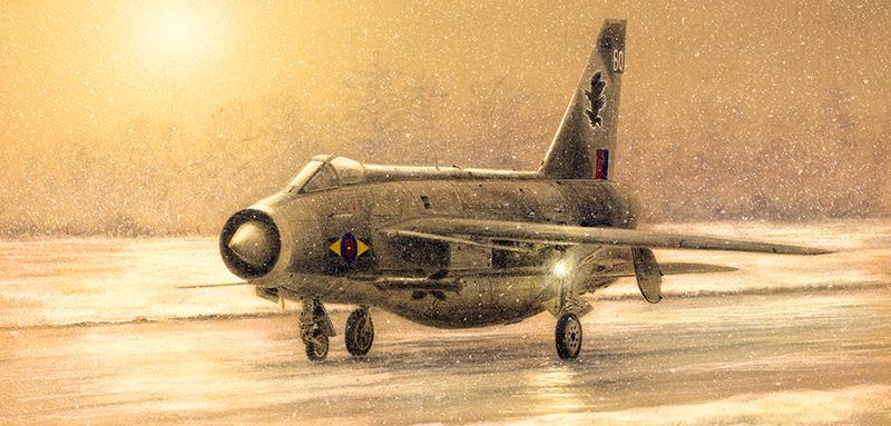 Lightning in the Snow - Christmas Card M409