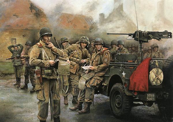 Easy Company - Moving On by Chris Collingwood - 101st Airborne M269