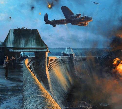 The Dambusters - The Last Moments of the Mohne Dam by Robert Taylor