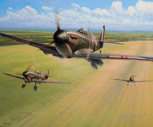 Spitfire Scramble by Richard Taylor