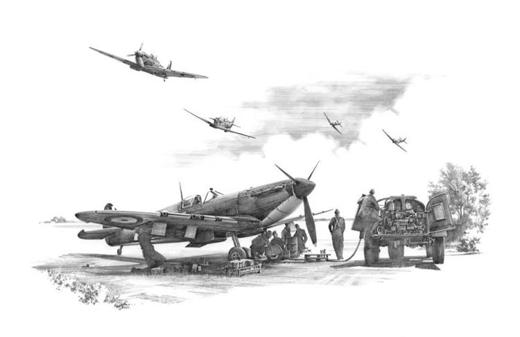 Readiness at Dawn by Nicolas Trudgian - Battle of Britain Edition
