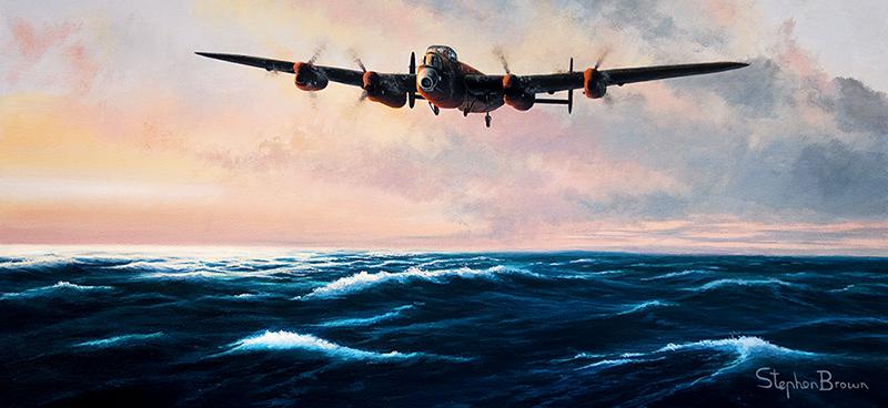 Dambusters - The Dash for Home by Stephen Brown - Cameo print