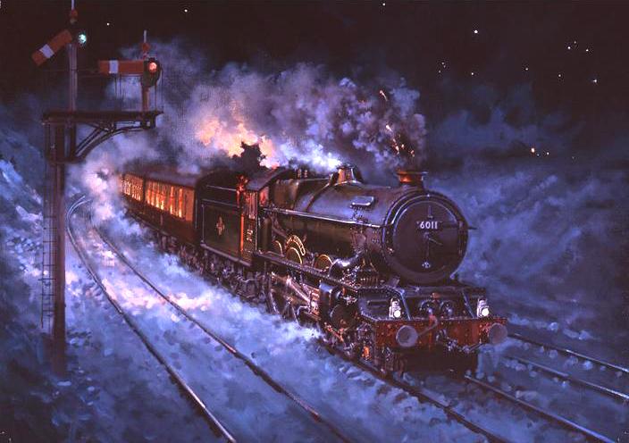 King James - Railways Christmas Card R058