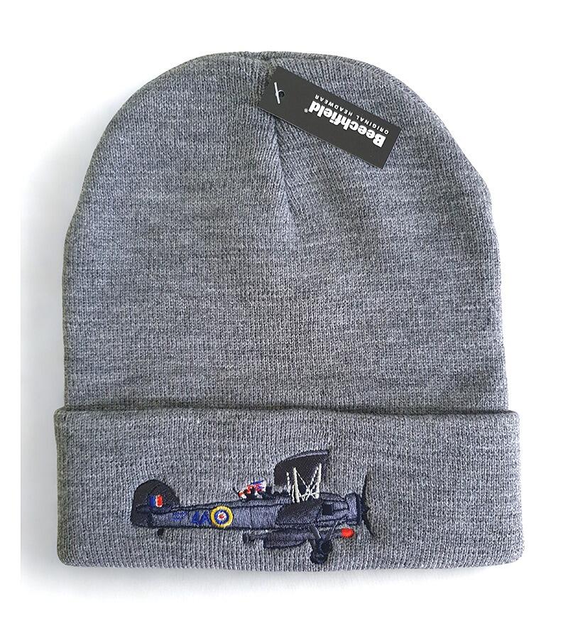 Fairey Swordfish Beanie Hat - Granite Grey