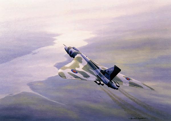 Final Flight by David Lawrence - Vulcan Greetings Card M065