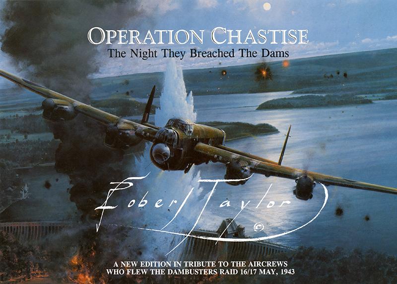 Operation Chastise by Robert Taylor - Sales Brochure - Grade A