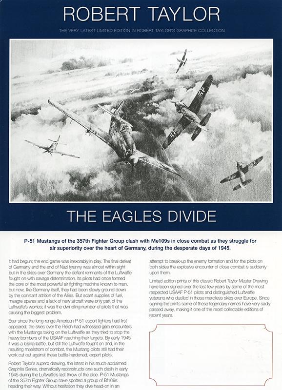 The Eagles Divide by Robert Taylor - Sales Brochure - Grade A